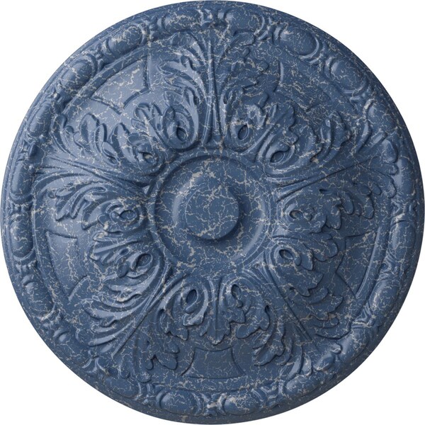 Ekena Millwork Granada Ceiling Medallion (Fits Canopies up to 4 1/4"), 15 3/4"OD x 5/8"P, Americana Crackle CM16GAAMC - main